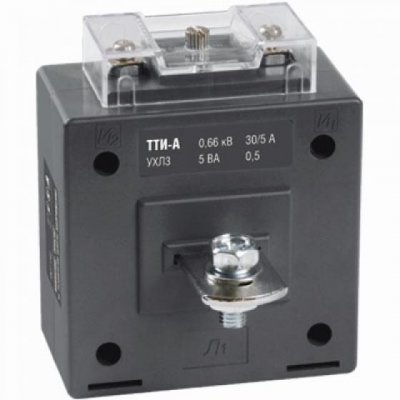 Трансформатор тока ТТИ-А 300/5А кл. точн. 0.5S 5В.А ИЭК ITT10-3-05-0300 ITT10-3-05-0300