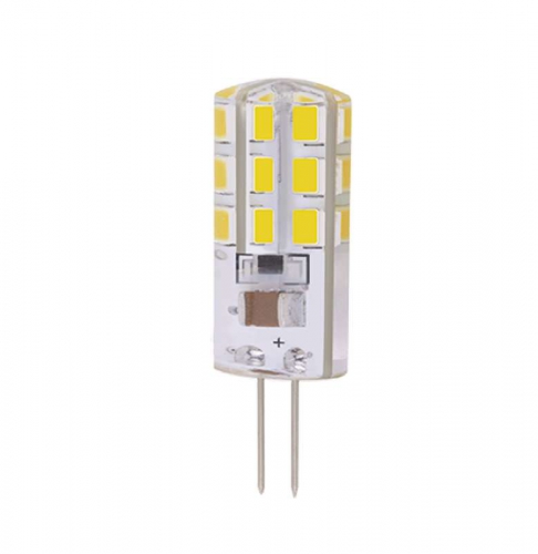 Лампа светодиодная PLED-G4 5Вт капсульная 2700К тепл. бел. G4 400лм 175-240В JazzWay 5000940 5000940