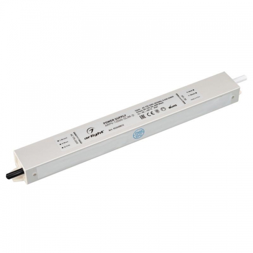 Блок питания ARPV-12060-SLIM-D 12В 5А 60Вт IP67 метал. Arlight 022458(1) 022458(1)