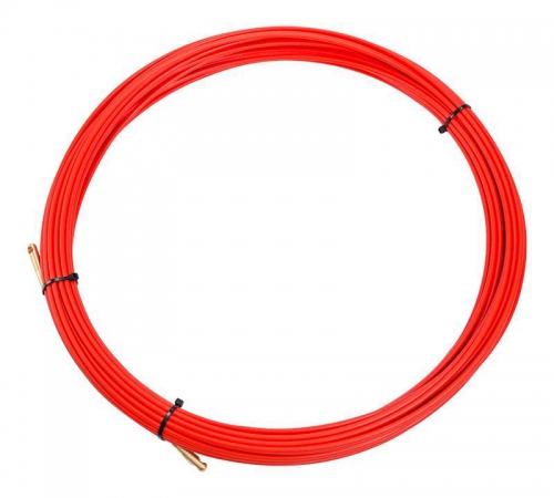 Протяжка кабельная (мини УЗК в бухте) стеклопруток d=3.5мм 20м красн. Rexant 47-1020 47-1020