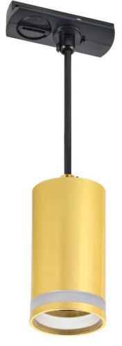 Светильник 4117 декоративный трековый подвесной GU10 золото IEK LT-UCB0-4117-GU10-1-K22 LT-UCB0-4117-GU10-1-K22