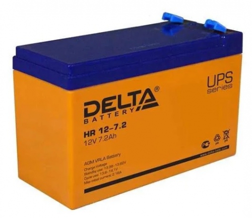 Аккумулятор 12В 7.2А.ч. Delta HR 12-7.2 HR12-7.2
