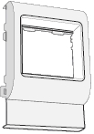 Рамка установочная под Brava 2мод. PDA-BN 80 DKC 10443 10443