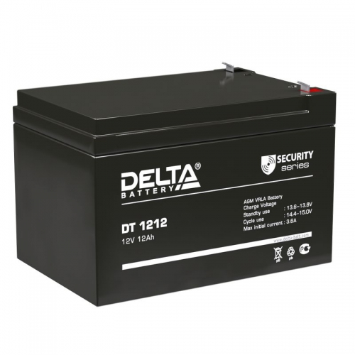 Аккумулятор 12В 12А.ч. Delta DT 1212 DT1212