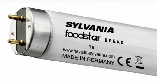 Лампа SYLVANIA F30W T8 FOODSTAR BREAD К2300 d26x900 (хлебобулочные, выпечка) 0001862