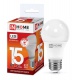Лампа светодиодная LED-A60-VC 15Вт грушевидная 230В E27 6500К 1430лм IN HOME 4690612020280 4690612020280