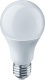 Лампа светодиодная 61 202 NLL-FITO-A60-10-230-E27 10Вт A60 грушевидная матовая E27 176-264В для растений NAVIGATOR 61202 61202