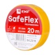 Изолента ПВХ 19мм (рул.20м) желт. SafeFlex EKF plc-iz-sf-y plc-iz-sf-y