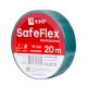 Изолента ПВХ 19мм (рул.20м) зел. SafeFlex EKF plc-iz-sf-g plc-iz-sf-g