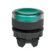 Головка кнопки OptiSignal D22 A5-PL-3 с подсветкой зел. пластик ZB5AW333 КЭАЗ 332306 332306