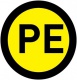 Наклейка PE d20мм EKF an-2-08 an-2-08