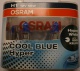 Комплект автоламп OSRAM 62150 CBH EURO-BOX Н1 (55) P14,5s COOL BLUE HYPER 5000K, 2 шт.